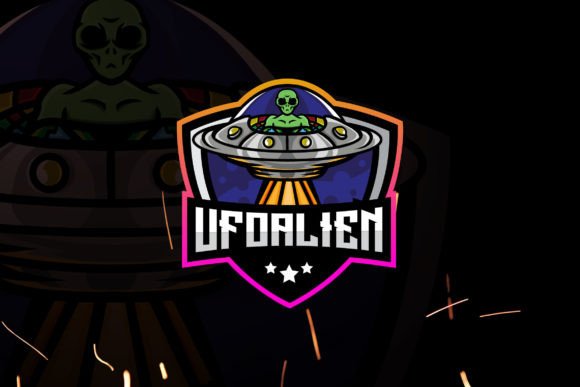 Download Ufo Alien Esports - Mascot &amp; Esport Logo - Alien Collection