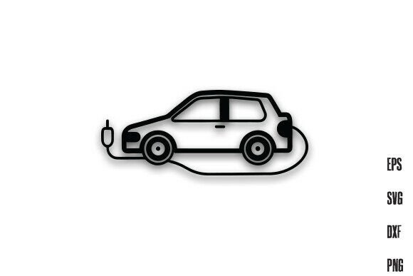 Download Electronic Car Line Art Silhouette PNG - Car line art Collection