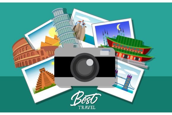 Download Best Travel Lettering. Best Travel Inscr - Premium Bundle