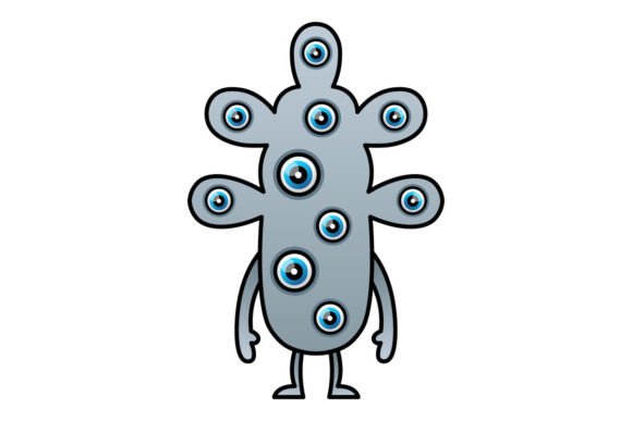 Download Illustration Vector Alien Design Kawaii - Alien Collection