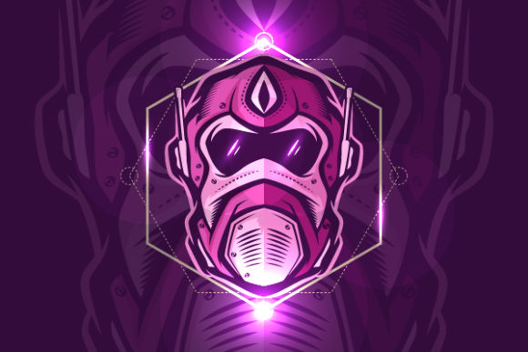 Download Alien Mask Mascot Esport Logo - Alien Collection