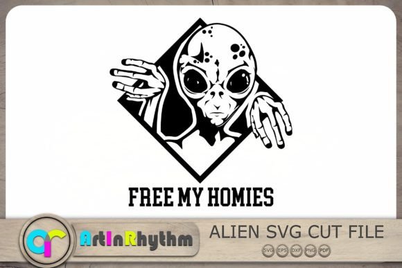 Download Free My Homies Svg, Alien Svg, UFO Svg - Alien Collection